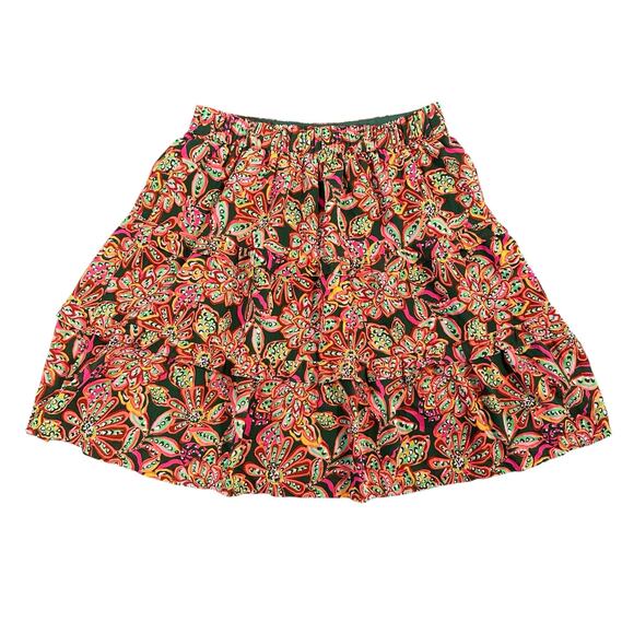 J Crew Women's Tiered Pull On Skirt Size XS - Picture 2 of 6